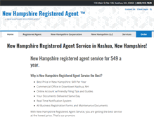 Tablet Screenshot of newhampshireregisteredagent.com